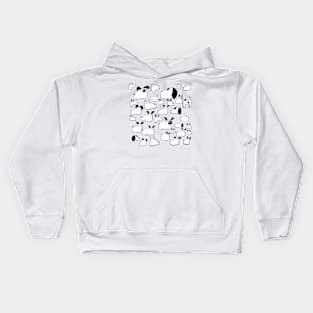 Dogs Head Kids Hoodie